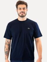 Camiseta Lacoste Masculina Classic Basic Cotton Azul Marinho
