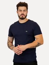 Camiseta Lacoste Masculina Jersey Pima Cotton Azul Marinho