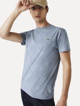 Camiseta Lacoste Masculina Jersey Pima Cotton Azul Mescla