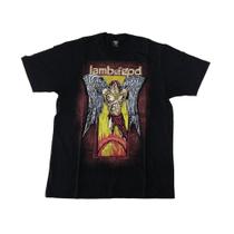 Camiseta Lamb Of God Preta As The Places Burn Rock Metal Gótico BT027