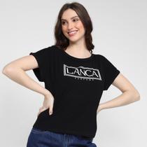 Camiseta Lança Perfume Estampada Feminina