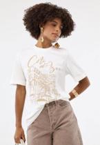 Camiseta Lança Perfume Reta Côte d'Azur Branca