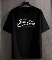 Camiseta Lançamento 100% Algodão Jesus Christ Unissex