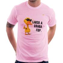 Camiseta Lanso a braba fdp - Foca na Moda