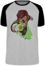Camiseta Lanterna Verde Blusa Plus Size extra grande adulto ou infantil