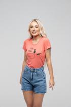 Camiseta - Laranja Estampada Camiseta - Laranja Estampada