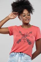 Camiseta - Laranja Estampada Camiseta - Laranja Estampada