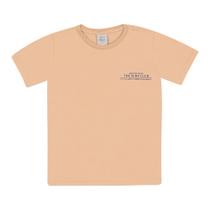 Camiseta Laranja Infantil Pulla Bulla Menino - 53458-1292