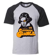 Camiseta Laranja Mecanica Beethoven ExclusivaPLUS SIZE