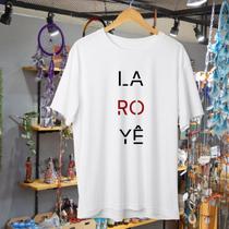 Camiseta Laroyê Exú e PombaGira - Umbanda Candomblé - Unissex - Loja Áurea