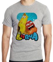 Camiseta Larvas engraçadas desenho Blusa criança infantil juvenil adulto camisa tamanhos