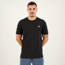 Camiseta Le Coq Sportif N1 Stripes Preta