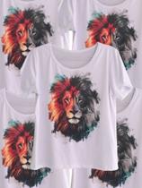Camiseta Leão de Judá branca
