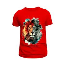 Camiseta Leão de Juda Moda Evangelica Cristã Blusa unissex 100% Algodão