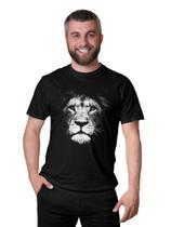 Camiseta Leão Lion Realista Gospel