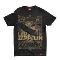 Camiseta Led Zeppelin 100% Algodão - CHEMICAL