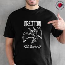 Camiseta Led Zeppelin Banda de Rock