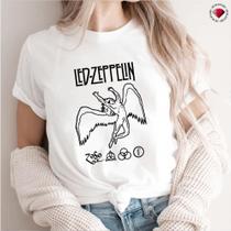 Camiseta Led Zeppelin Banda de Rock Camiseta Led Zeppelin Banda de Rock