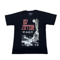 Camiseta Led Zeppelin Blusa Adulto Banda de Rock Unissex FA5097 - Bandas