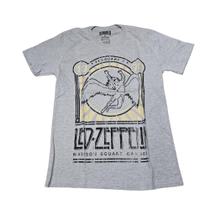 Camiseta Led Zeppelin Blusa Cinza Banda de Rock Unissex Bo2061 Camiseta Led Zeppelin Blusa Cinza Banda de Rock Unissex Bo2061