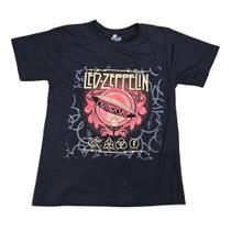Camiseta Led Zeppelin Blusa Infantil Banda Rock Bori005