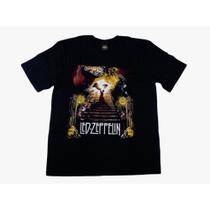 Camiseta Led Zeppelin Blusa Preta Rock Highway Heaven HCD566 BRC - Belos Persona