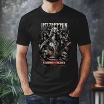 Camiseta Led Zeppelin Stairway To Heaven 100% Algodao Camiseta Led Zeppelin Stairway To Heaven 100% Algodao