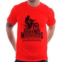 Camiseta Legend Motorcycle - Foca na Moda