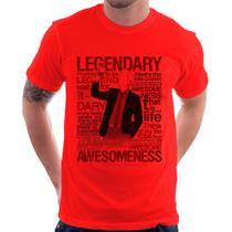 Camiseta Legendary Awesomeness - Foca na Moda