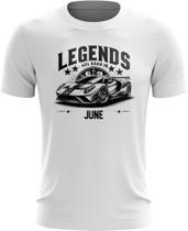 Camiseta Lendas Nascem em Junho Carros Esportivos 4 Camiseta Lendas Nascem em Junho Carros Esportivos 4