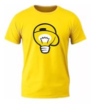 Camiseta Léozinho Amarela Algodão