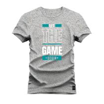 Camiseta Let The Varias Cores Estampada Confortável