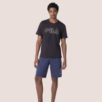 Camiseta Letter Outline Masculina Original