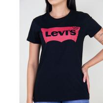 Camiseta Levi's The Perfect Preta Manga Curta