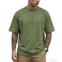 Camiseta Lexiart de tamanho grande, folgada, leve para homens Camiseta Lexiart de tamanho grande, folgada, leve para homens