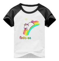 Camiseta Lgbt Unicórnio Cute Arco-íris Foda-se