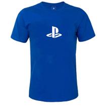Camiseta Licenciada Playstation Classic Ps Geek Azul - MN TECIDOS