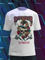 Camiseta linha Diversos: Snake Skull Camiseta linha Diversos: Snake Skull