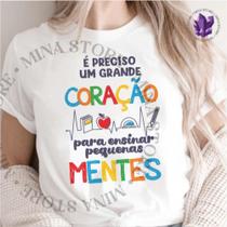 Camiseta Linha Profissões Professor Educação Infantil Camiseta Linha Profissões Professor Educação Infantil