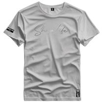 Camiseta Linha Signature Prata Personalizada Shap Life