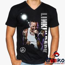 Camiseta Linkin Park 100% Algodão Chester Bennington Rock Geeko