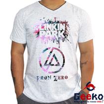 Camiseta Linkin Park 100% Algodão From Zero The Emptiness Machine Heavy Crown Emily Armstrong Geeko