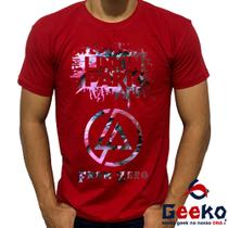 Camiseta Linkin Park 100% Algodão From Zero The Emptiness Machine Heavy Crown Emily Armstrong Geeko