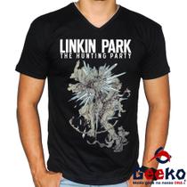 Camiseta Linkin Park 100% Algodão The Hunting Party Geeko Camiseta Linkin Park 100% Algodão The Hunting Party Geeko