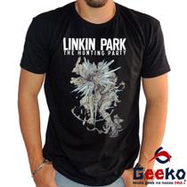 Camiseta Linkin Park 100% Algodão The Hunting Party Rock Geeko