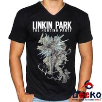 Camiseta Linkin Park 100% Algodão The Hunting Party Rock Geeko