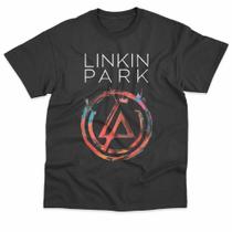 Camiseta Linkin Park Logo Aquarela Banda Rock Basica Estampada Unissex 100% Algodão Camiseta Linkin Park Logo Aquarela Banda Rock Basica Estampada Unissex 100% Algodão
