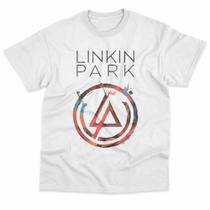 Camiseta Linkin Park Logo Aquarela Banda Rock Basica Estampada Unissex 100% Algodão Camiseta Linkin Park Logo Aquarela Banda Rock Basica Estampada Unissex 100% Algodão