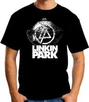Camiseta Linkin Park - Silk Prata perolizado