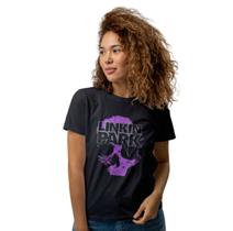 Camiseta Linkinpark Caveira Adulto Camiseta Linkinpark Caveira Adulto